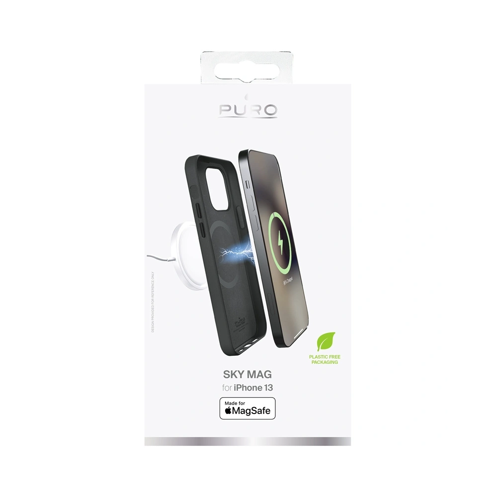 Hurtownia GSM - Etui PURO SKYMAG MagSafe Apple iPhone 13 (černý) - PUR477BLK - {ean13} - Hurt