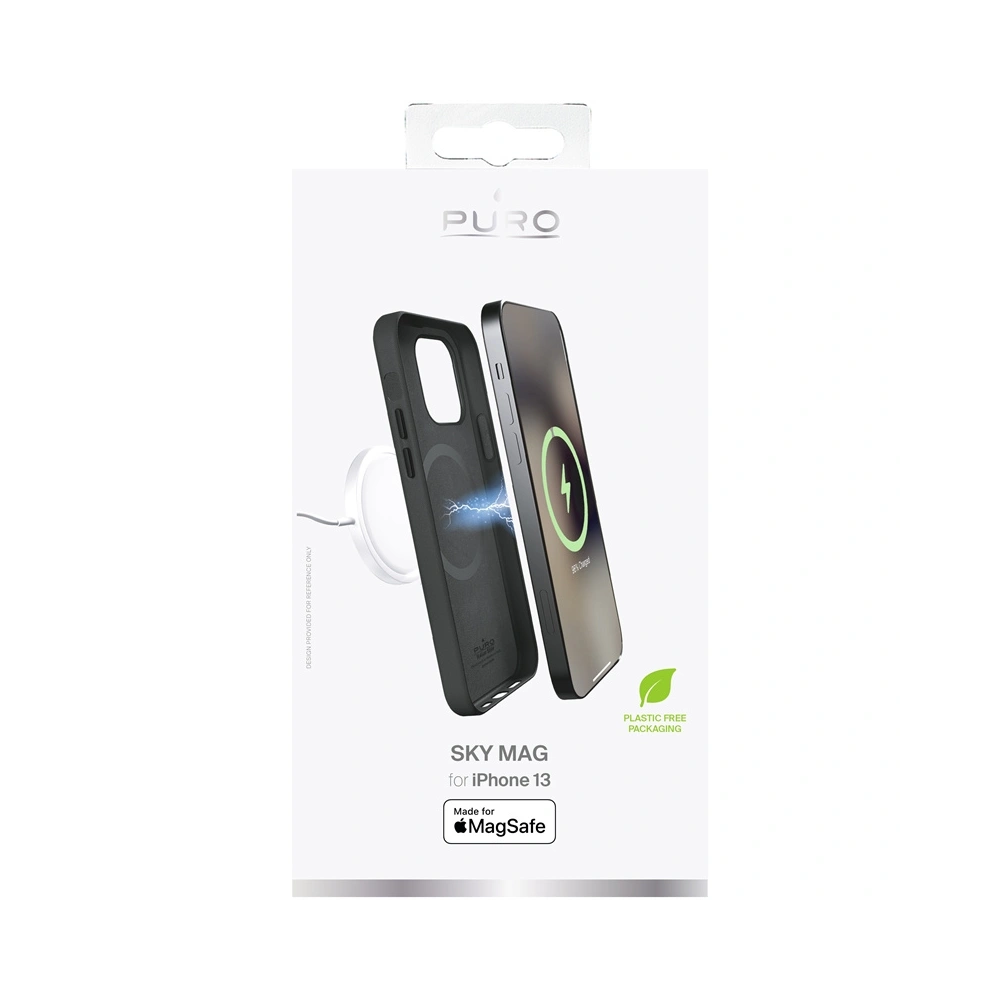 Hurtownia GSM - Etui PURO SKYMAG MagSafe Apple iPhone 13 (černý) - PUR477BLK - {ean13} - Hurt