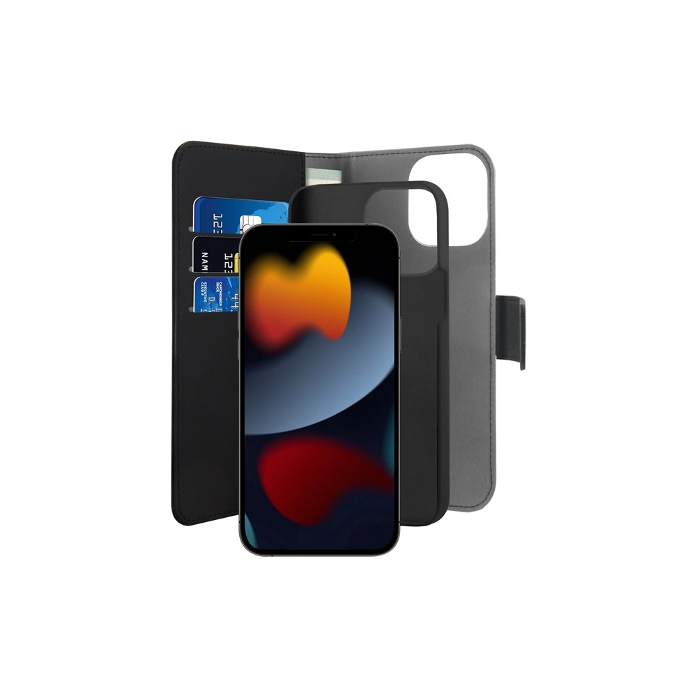 Wholesale PURO Wallet Detachable 2in1 Apple iPhone 13 Pro (black) - PUR479BLK - {ean13} - Hurt