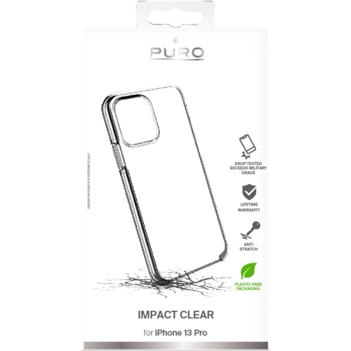 Etui PURO Impact Clear Apple iPhone 13 Pro (przezroczysty)