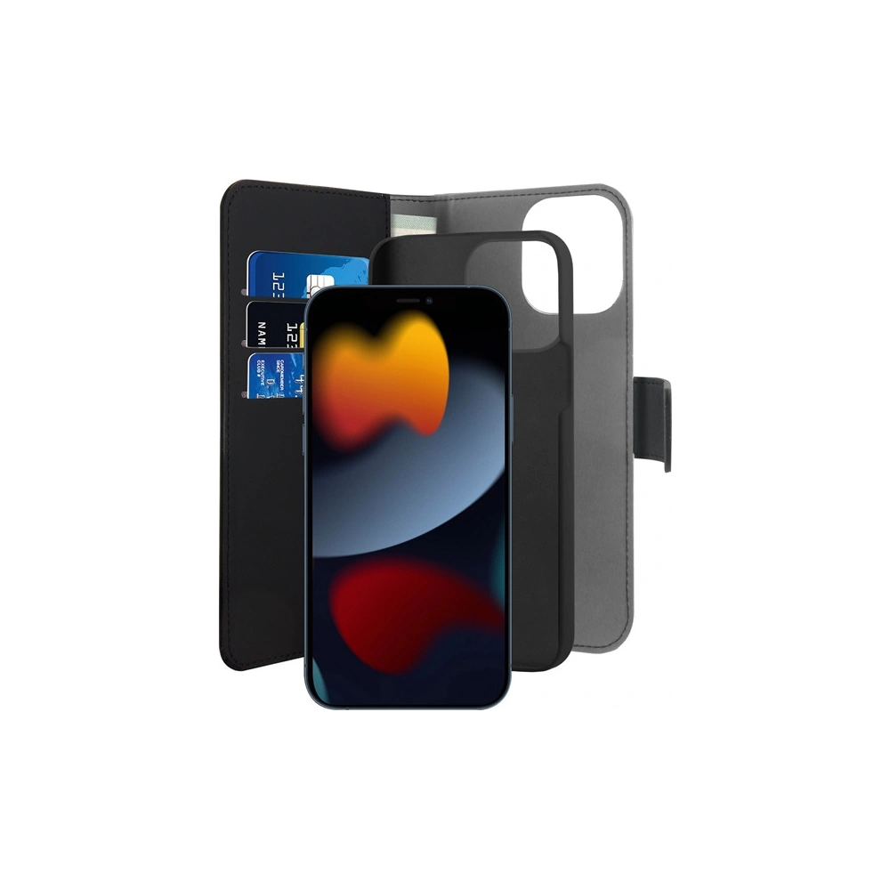 Hurtownia GSM - Etui PURO Wallet Detachable 2w1 Apple iPhone 13 Pro Max (černé) - PUR488BLK - {ean13} - Hurt