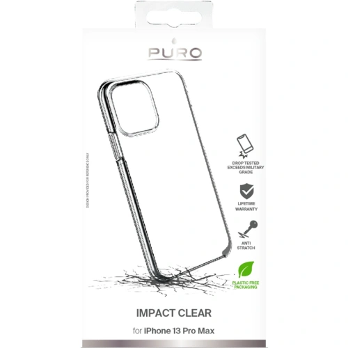 Etui PURO Impact Clear Apple iPhone 13 Pro Max (przezroczysty)