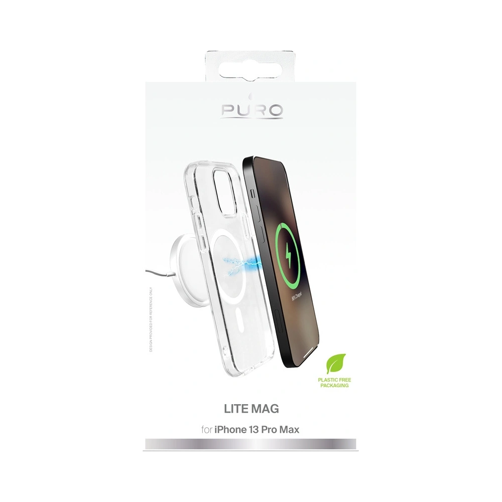 Hurtownia GSM - Etui PURO LITEMAG MagSafe Apple iPhone 13 Pro Max (przezroczysty) - PUR492CL - {ean13} - Hurt