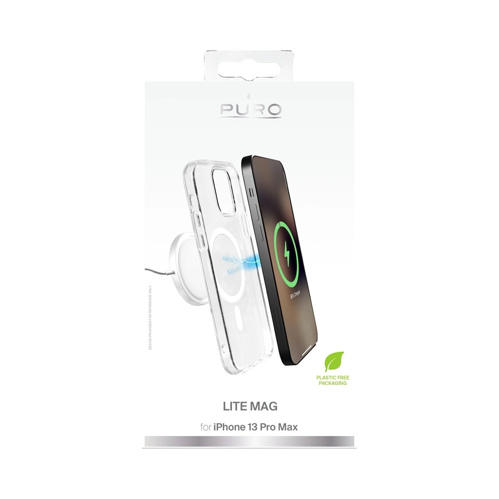 Hurtownia GSM - Etui PURO LITEMAG MagSafe Apple iPhone 13 Pro Max (przezroczysty) - PUR492CL - {ean13} - Hurt