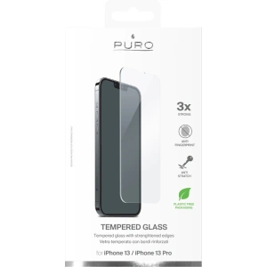 Sticlă securizată PURO Glass pentru Apple iPhone 16e / 14 / 13 / 13 Pro