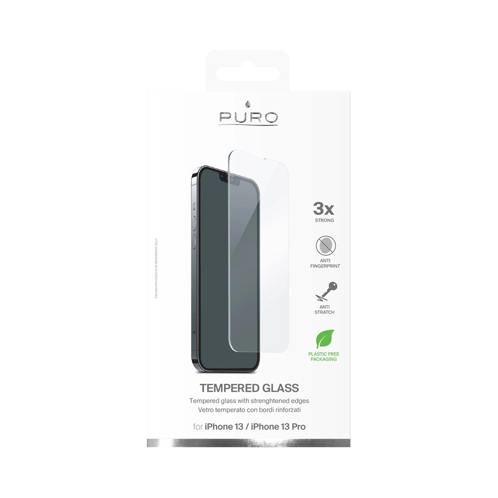Hurtownia GSM - Gehärtetes Glas PURO Glass Apple iPhone 16e / 14 / 13 / 13 Pro - PUR499 - {ean13} - Hurt