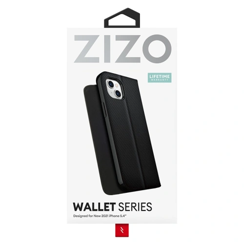 Etui ZIZO WALLET Series Apple iPhone 13 mini (czarny)
