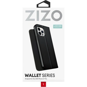 Hurtownia GSM - Etui ZIZO WALLET Series Apple iPhone 13 Pro (czarny) - ZIZ082BLK - {ean13} - Hurt