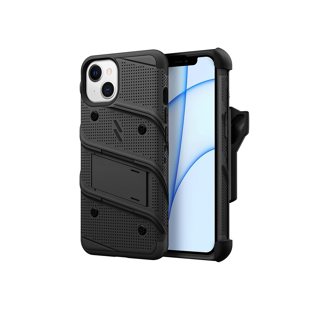 Hurtownia GSM - Etui ZIZO BOLT Series Apple iPhone 13 + sklo (černé) - ZIZ085BLK - {ean13} - Hurt