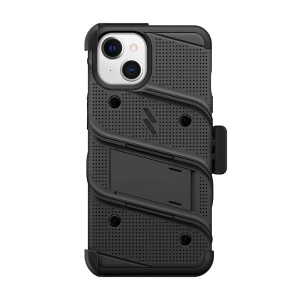 Etui ZIZO BOLT Series Apple iPhone 13 + szkło (czarny)