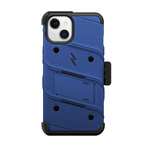 Etui ZIZO BOLT Series Apple iPhone 13 + szkło (niebieski)
