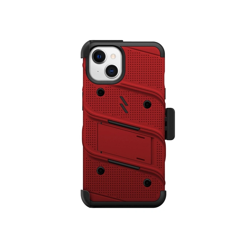Hurtownia GSM - Etui ZIZO BOLT Series Apple iPhone 13 + sklo (červené) - ZIZ087RED - {ean13} - Hurt
