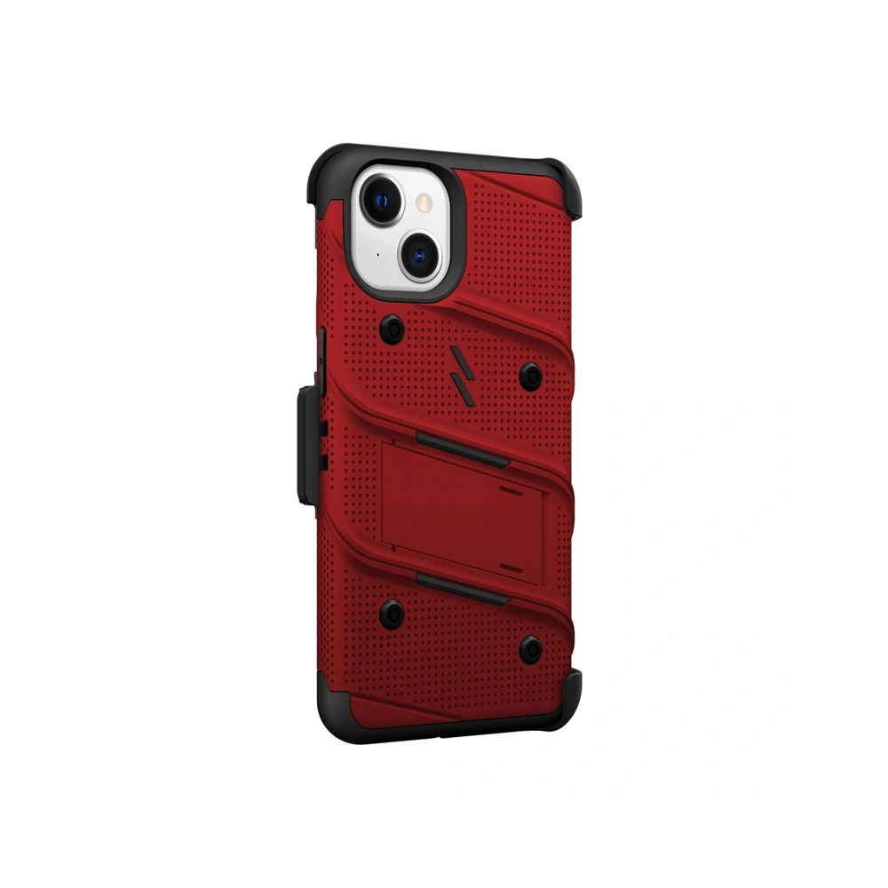 Hurtownia GSM - Etui ZIZO BOLT Series Apple iPhone 13 + sklo (červené) - ZIZ087RED - {ean13} - Hurt
