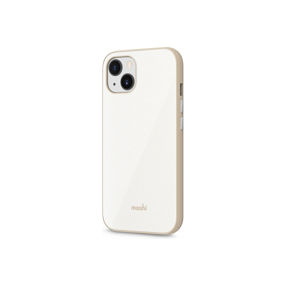 Hurtownia GSM - Etui Moshi iGlaze Apple iPhone 13 (systém SnapTo) (Perlově bílá) - MOSH155PEAWHT - {ean13} - Hurt