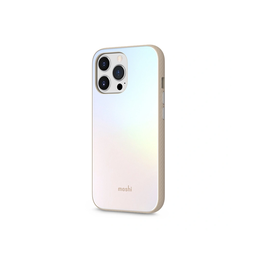 Hurtownia GSM - Etui Moshi iGlaze Apple iPhone 13 Pro (system SnapTo) (Astral Silver) - MOSH156ASTSLV - {ean13} - Hurt