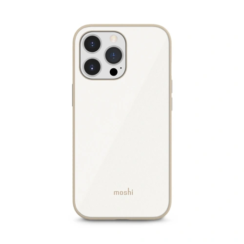 Etui Moshi iGlaze Apple iPhone 13 Pro (system SnapTo) (Pearl White)