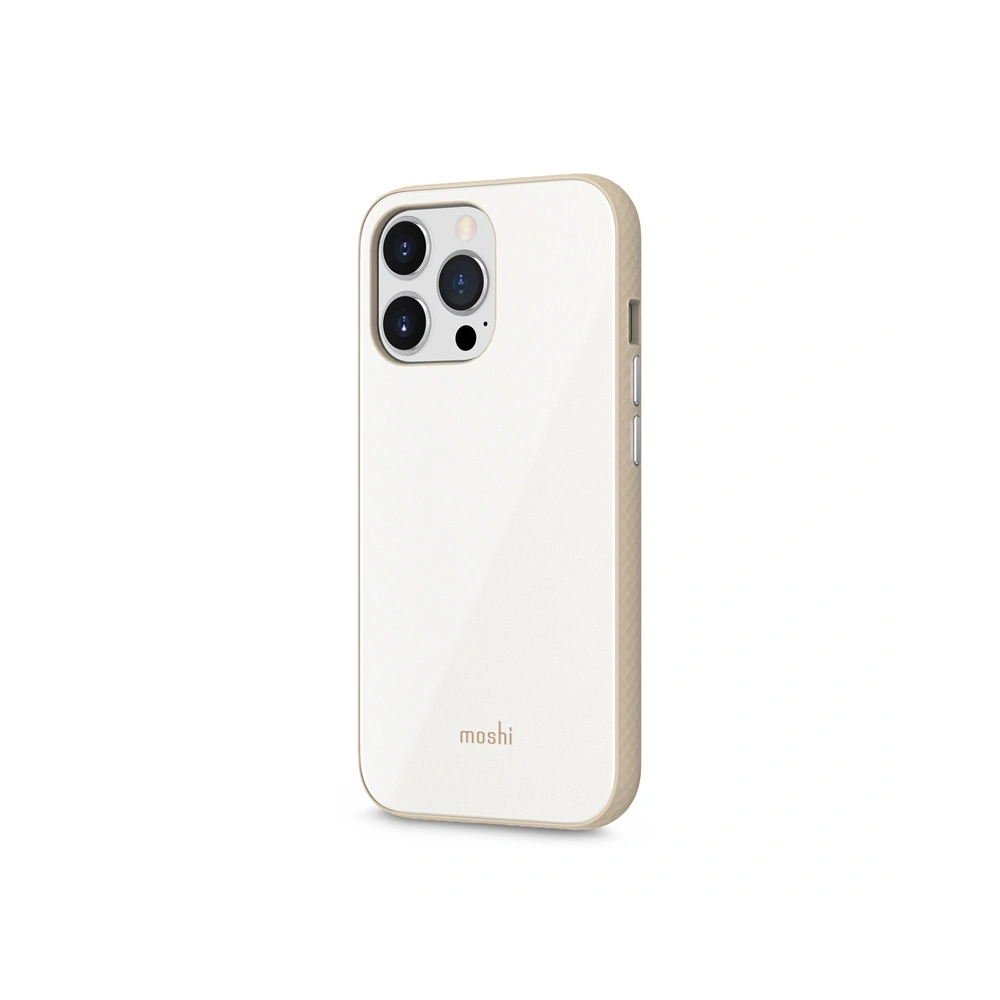 Wholesale Moshi iGlaze Apple iPhone 13 Pro (system SnapTo) (Pearl White) - MOSH157PEAWHT - {ean13} - Hurt