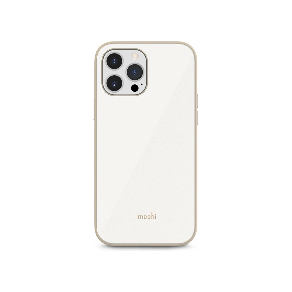 Hurtownia GSM - Etui Moshi iGlaze Apple iPhone 13 Pro Max (systém SnapTo) (Perlově bílá) - MOSH159PEAWHT - {ean13} - Hurt
