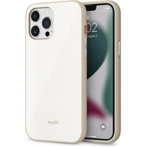 Wholesale Moshi iGlaze Apple iPhone 13 Pro Max (system SnapTo) (Pearl White) - MOSH159PEAWHT - {ean13} - Hurt