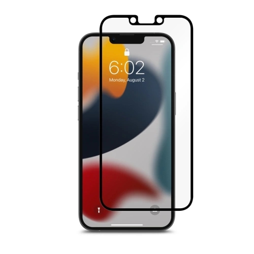 Matowa folia ochronna Moshi iVisor AG Apple iPhone 13/13 Pro (czarna ramka)