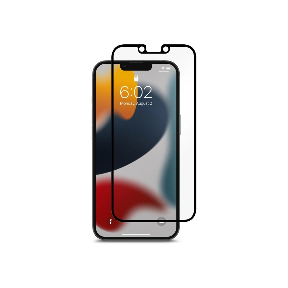 Hurtownia GSM - Matná ochranná fólie Moshi iVisor AG Apple iPhone 13/13 Pro (černý rámeček) - MOSH168BLK - {ean13} - Hurt