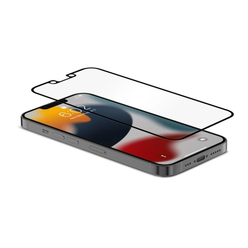 Matowa folia ochronna Moshi iVisor AG Apple iPhone 13/13 Pro (czarna ramka)