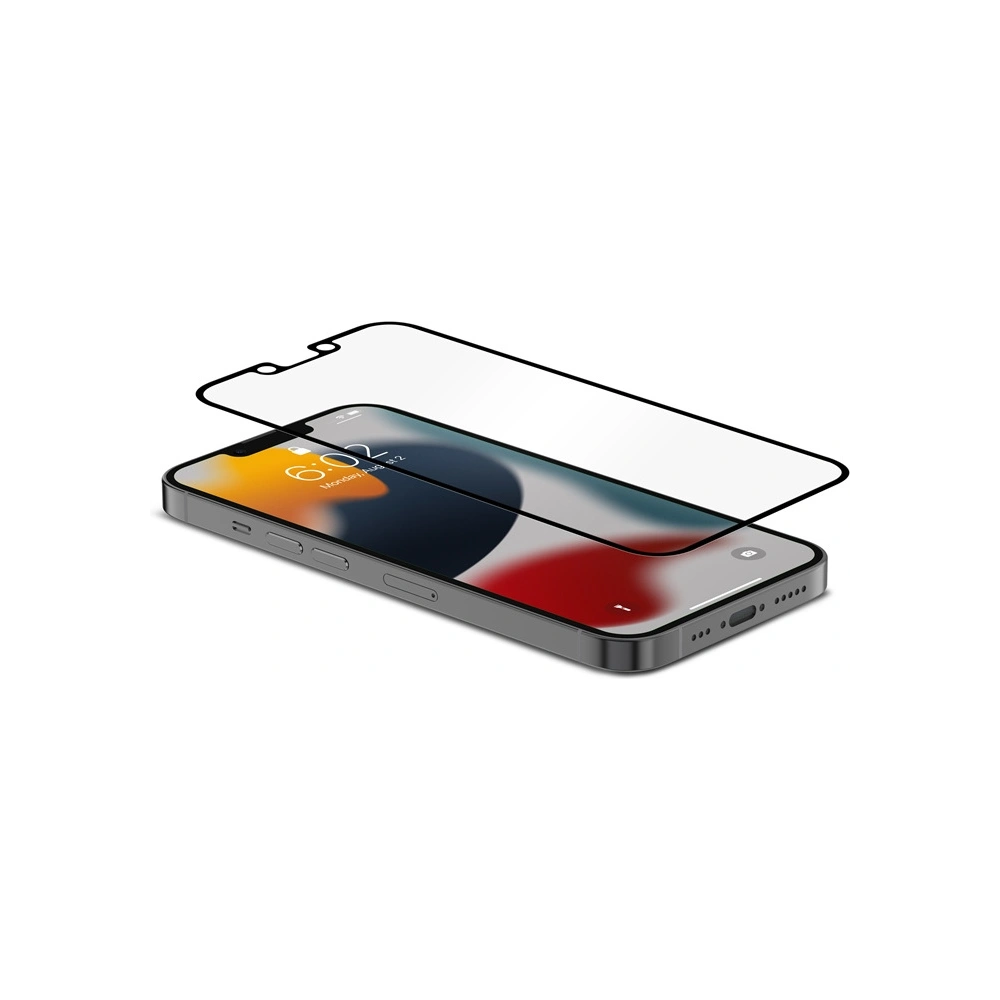 Hurtownia GSM - Matná ochranná fólie Moshi iVisor AG Apple iPhone 13/13 Pro (černý rámeček) - MOSH168BLK - {ean13} - Hurt