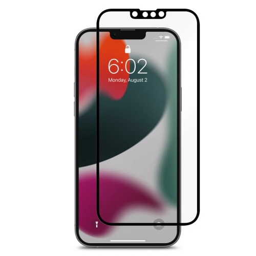 Matowa folia ochronna Moshi iVisor AG Apple iPhone 13 Pro Max (czarna ramka)
