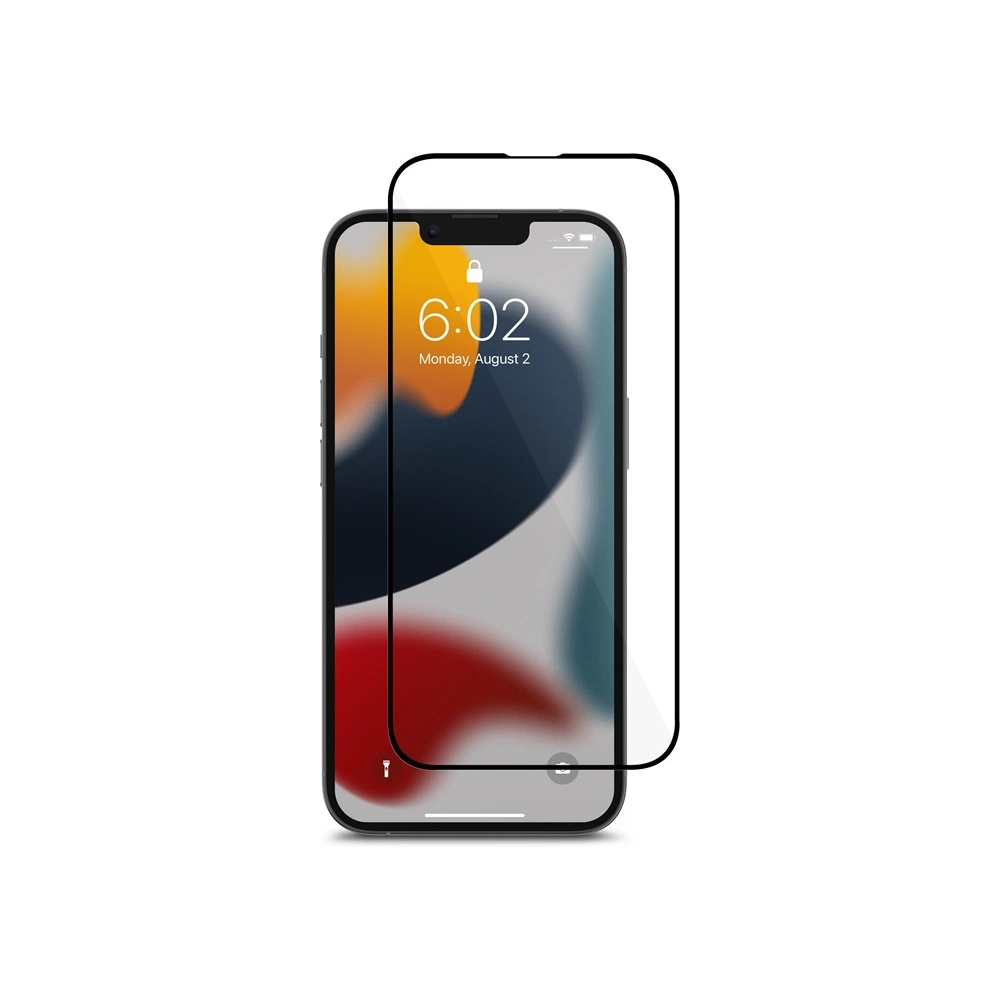 Hurtownia GSM - Hybriční sklo Moshi AirFoil Pro Apple iPhone 16e / 14 / 13 / 13 Pro (černý rámeček) - MOSH171BLK - {ean13} - Hurt