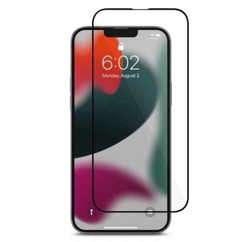 Szkło hybrydowe Moshi AirFoil Pro Apple iPhone 13 Pro Max (czarna ramka)