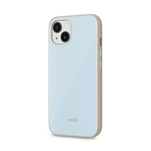 Etui Moshi iGlaze Apple iPhone 13 (system SnapTo) (Adtriatic Blue)