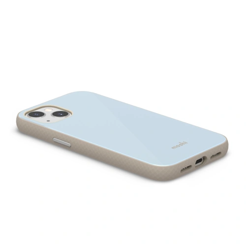 Etui Moshi iGlaze Apple iPhone 13 (system SnapTo) (Adtriatic Blue)