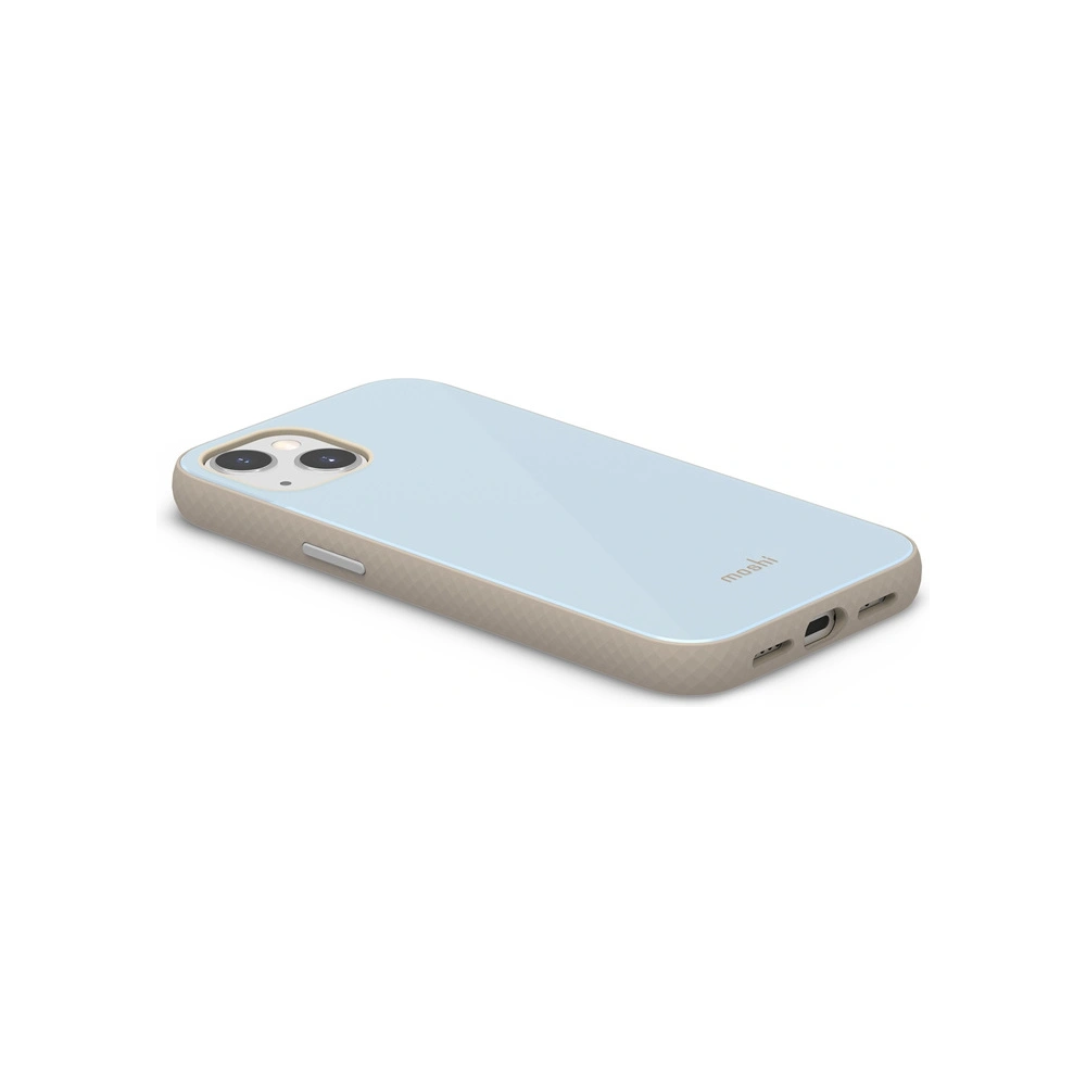 Hurtownia GSM - Etui Moshi iGlaze Apple iPhone 13 (systém SnapTo) (Adriatická modrá) - MOSH183ADTBLU - {ean13} - Hurt