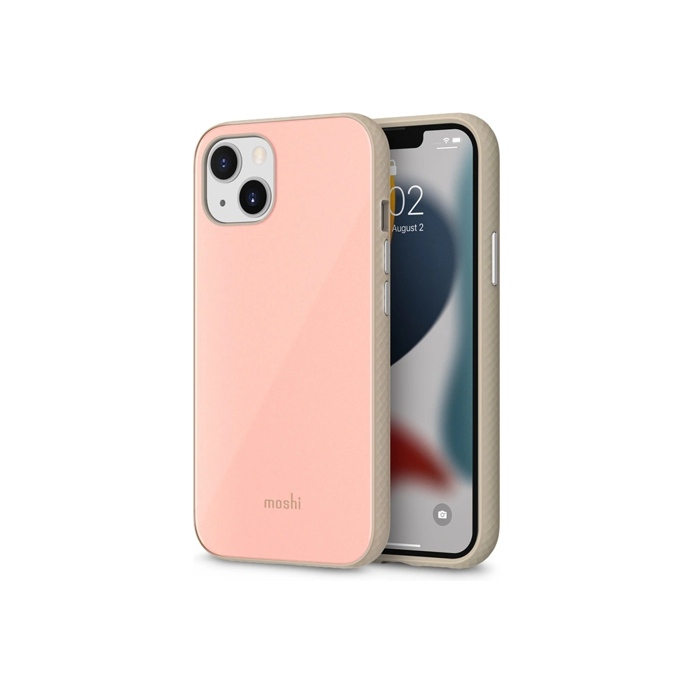 Hurtownia GSM - Etui Moshi iGlaze Apple iPhone 13 (system SnapTo) (Dahlia Pink) - MOSH184DAHPNK - {ean13} - Hurt