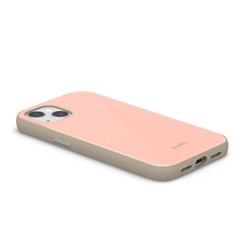 Etui Moshi iGlaze Apple iPhone 13 (system SnapTo) (Dahlia Pink)