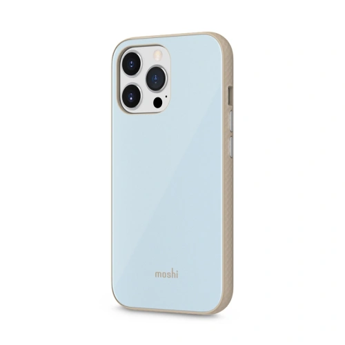 Etui Moshi iGlaze Apple iPhone 13 Pro (system SnapTo) (Adtriatic Blue)