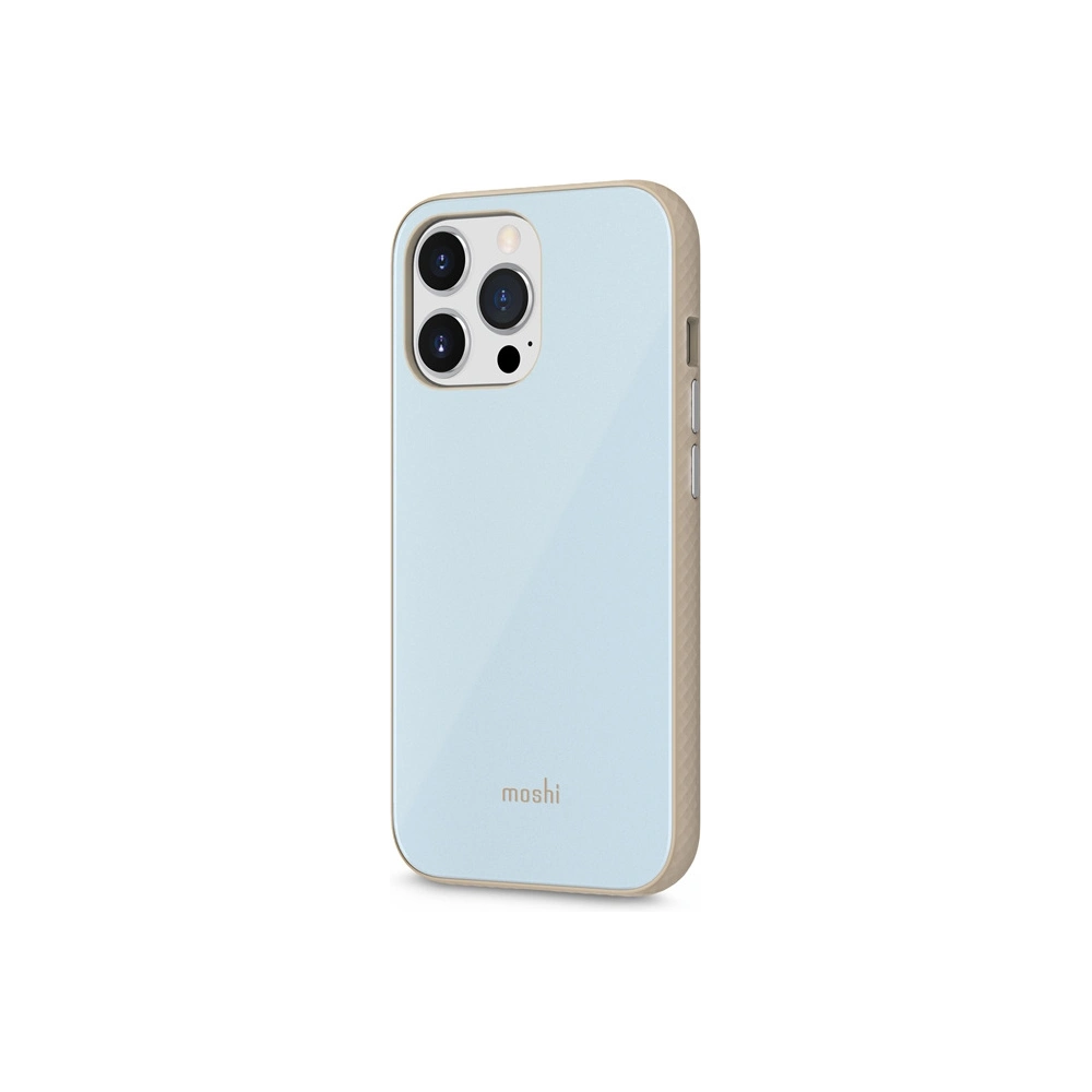 Hurtownia GSM - Etui Moshi iGlaze Apple iPhone 13 Pro (systém SnapTo) (Adriatické modré) - MOSH185ADTBLU - {ean13} - Hurt