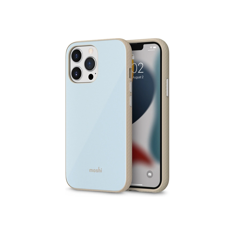 Hurtownia GSM - Etui Moshi iGlaze Apple iPhone 13 Pro (system SnapTo) (Adtriatic Blue) - MOSH185ADTBLU - {ean13} - Hurt
