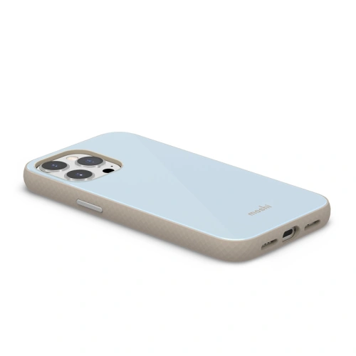 Etui Moshi iGlaze Apple iPhone 13 Pro (system SnapTo) (Adtriatic Blue)