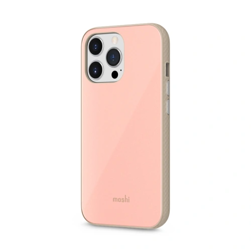 Etui Moshi iGlaze Apple iPhone 13 Pro (system SnapTo) (Dahlia Pink)
