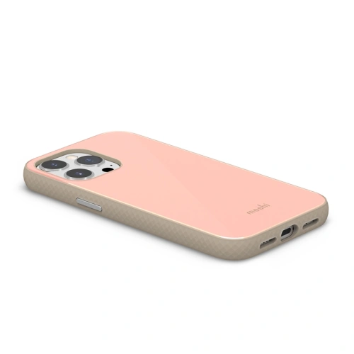 Etui Moshi iGlaze Apple iPhone 13 Pro (system SnapTo) (Dahlia Pink)