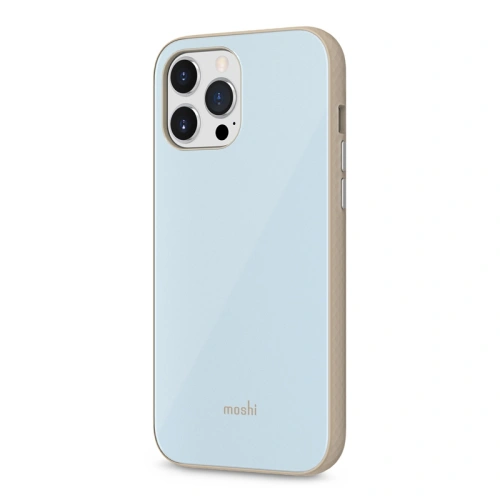 Etui Moshi iGlaze Apple iPhone 13 Pro Max (system SnapTo) (Adriatic Blue)