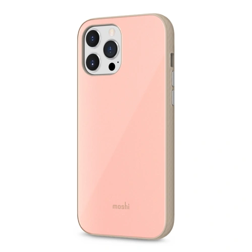 Etui Moshi iGlaze Apple iPhone 13 Pro Max (system SnapTo) (Dahlia Pink)