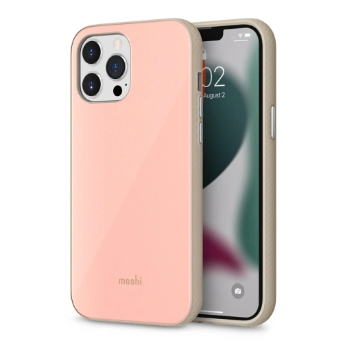 Etui Moshi iGlaze Apple iPhone 13 Pro Max (system SnapTo) (Dahlia Pink)