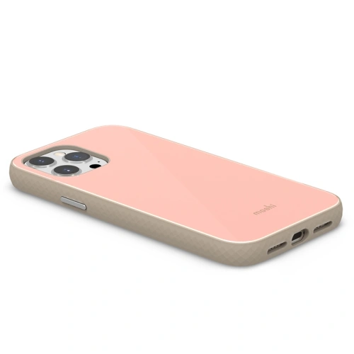 Etui Moshi iGlaze Apple iPhone 13 Pro Max (system SnapTo) (Dahlia Pink)