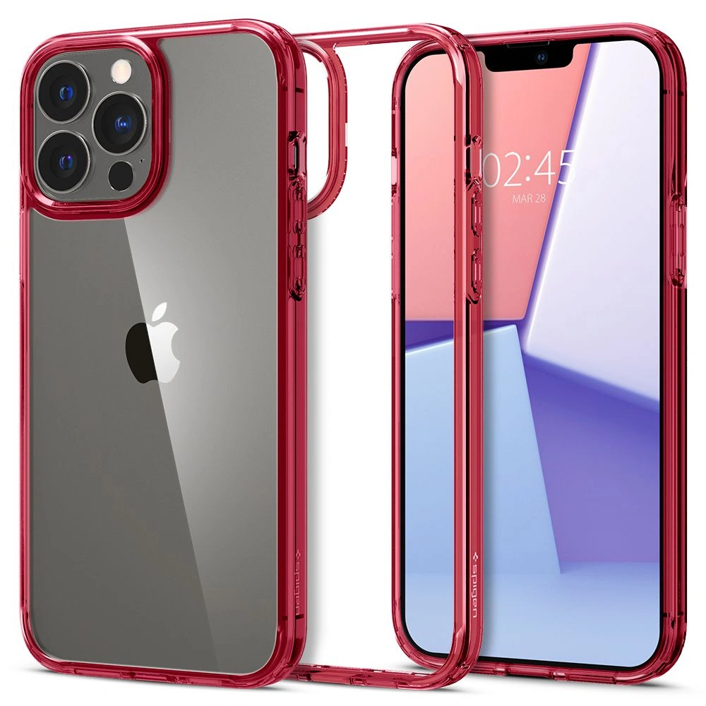 Hurtownia GSM - Case Spigen Ultra Hybrid Apple iPhone 13 Pro Roter Kristall - SPN1817RED - {ean13} - Hurt
