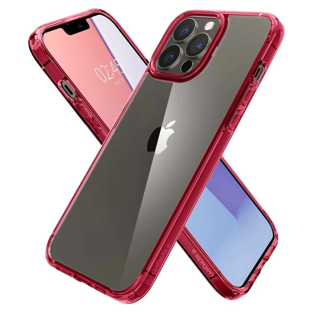 Hurtownia GSM - Case Spigen Ultra Hybrid Apple iPhone 13 Pro Roter Kristall - SPN1817RED - {ean13} - Hurt