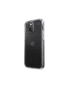 Speck Presidio Perfect-Clear Glitter MICROBAN Apple iPhone 13 mini (Clear/Platinum Glitter)