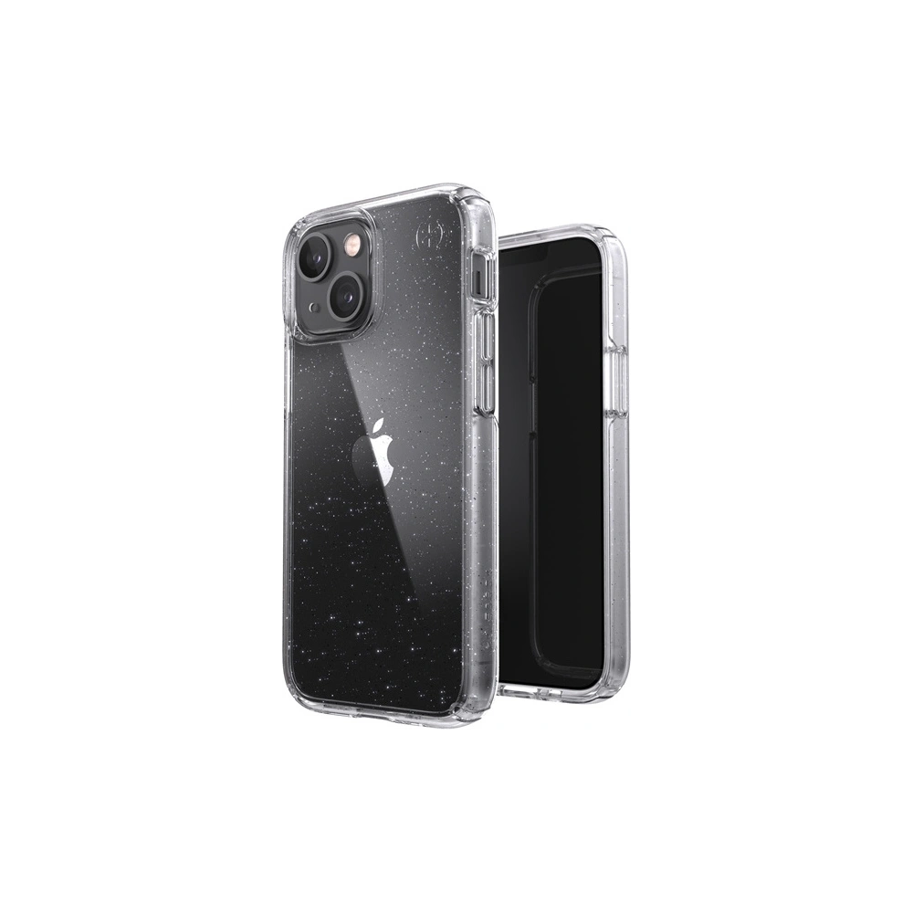 Hurtownia GSM - Etui Speck Presidio Perfect-Clear Glitter MICROBAN Apple iPhone 13 mini (Čirý/Platinový Glitter) - SPK237CLPLAGLI - {ean13} - Hurt
