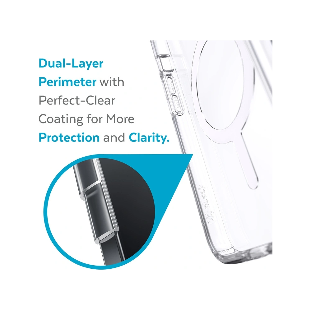 Hurtownia GSM - Etui Speck Presidio Perfect-Clear MagSafe MICROBAN Apple iPhone 13 mini (Průhledné) - SPK238CL - {ean13} - Hurt